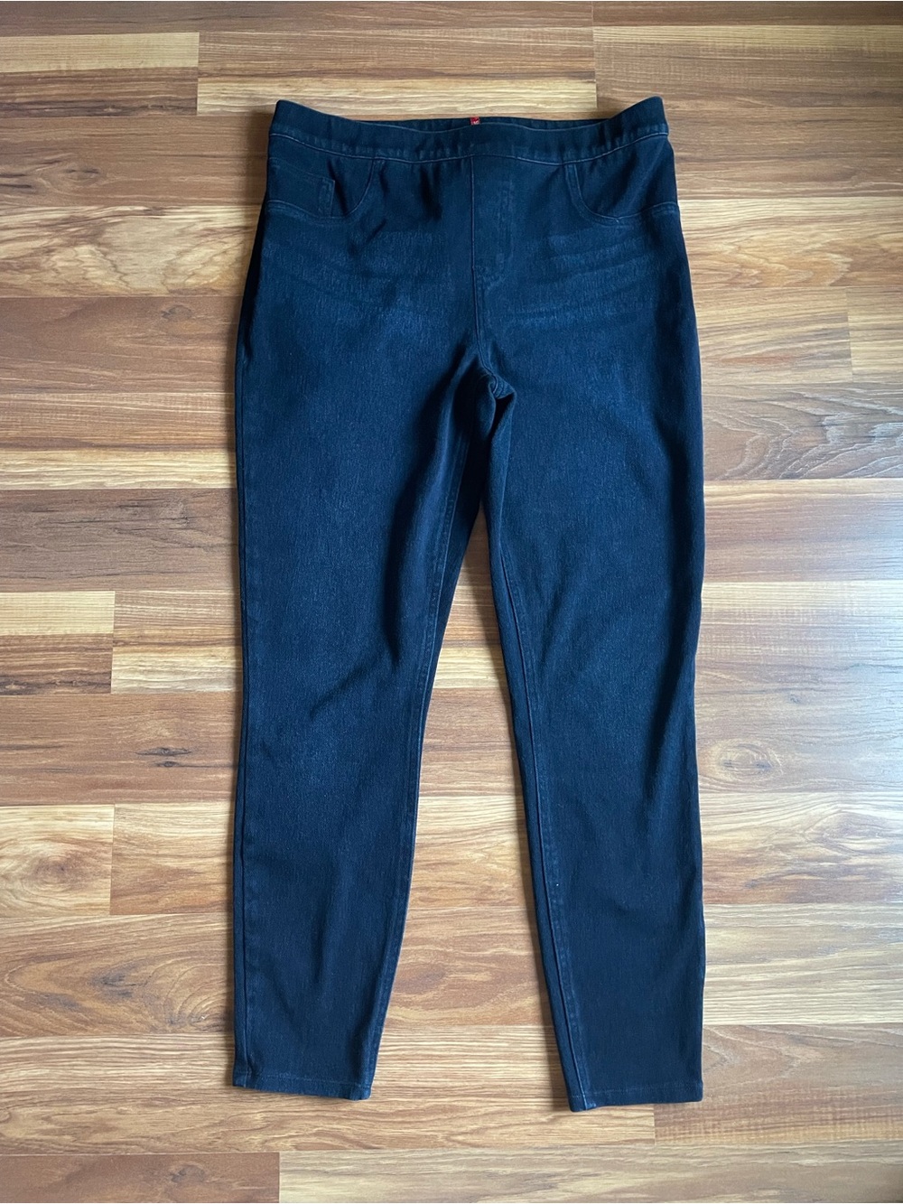 Spanx Jean-ish Leggings Size XL Cotton Blend
